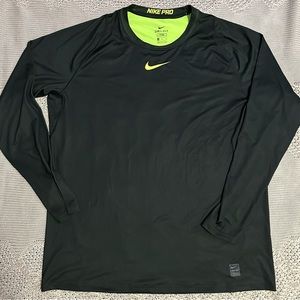 Nike Pro fitted long sleeve tee